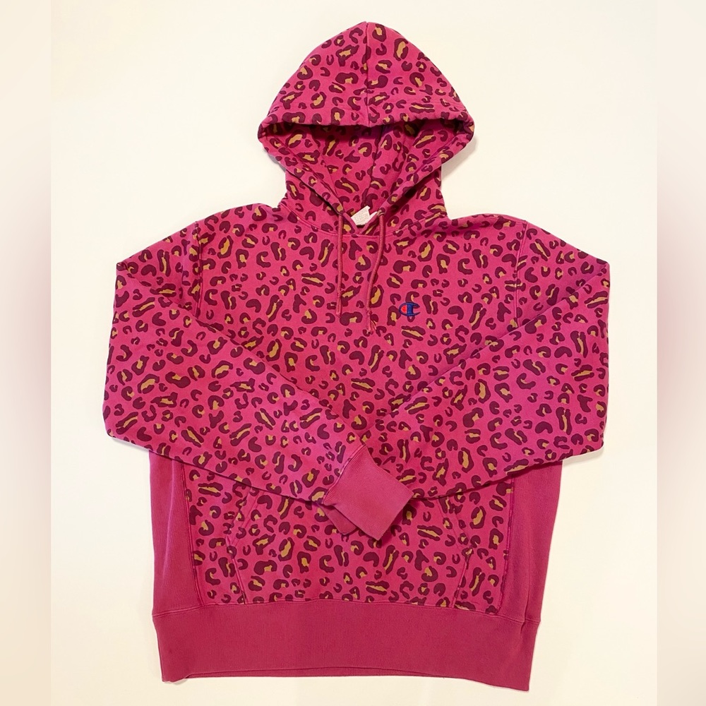 Men’s | Champion | Pullover Hoodie | Pinkish Red | L